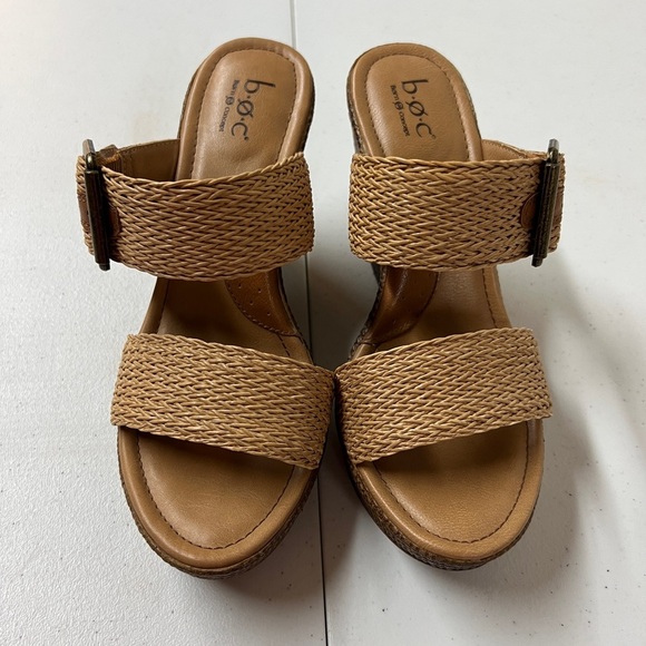 Born Concept Brown Woven Strap Sandals - Picture 4 of 8